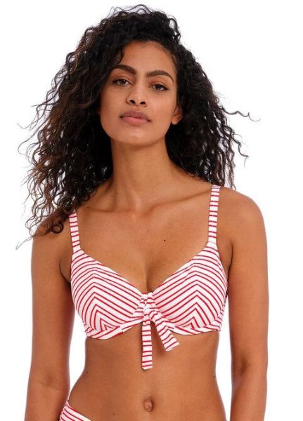 Freya New Shores U/W Plunge Bikini Top in Chilli: 34G